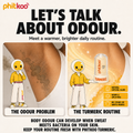 Phitkoo Turmeric daily odour care routine